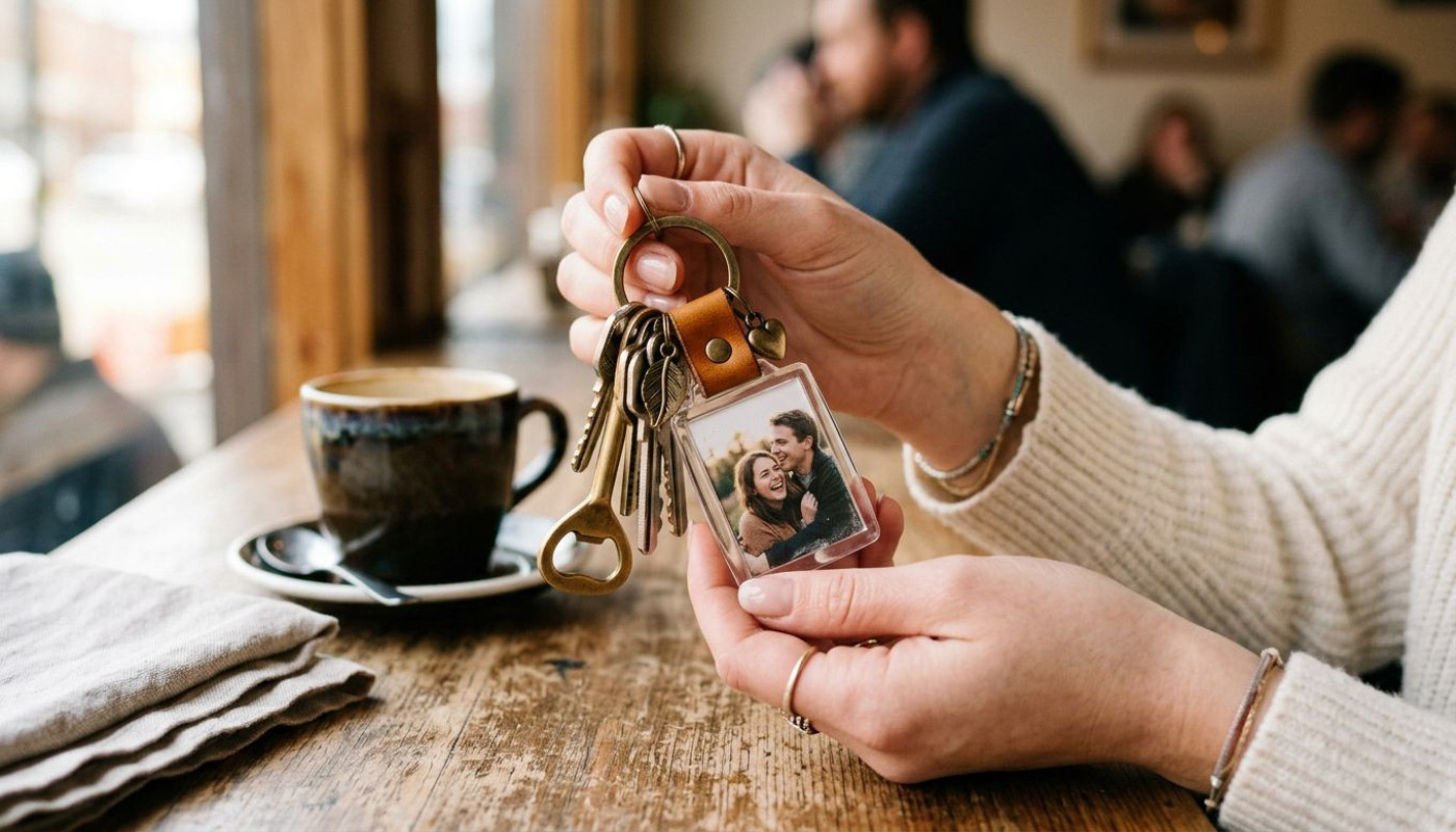 Porte-clés photo : un accessoire tendance et sentimental